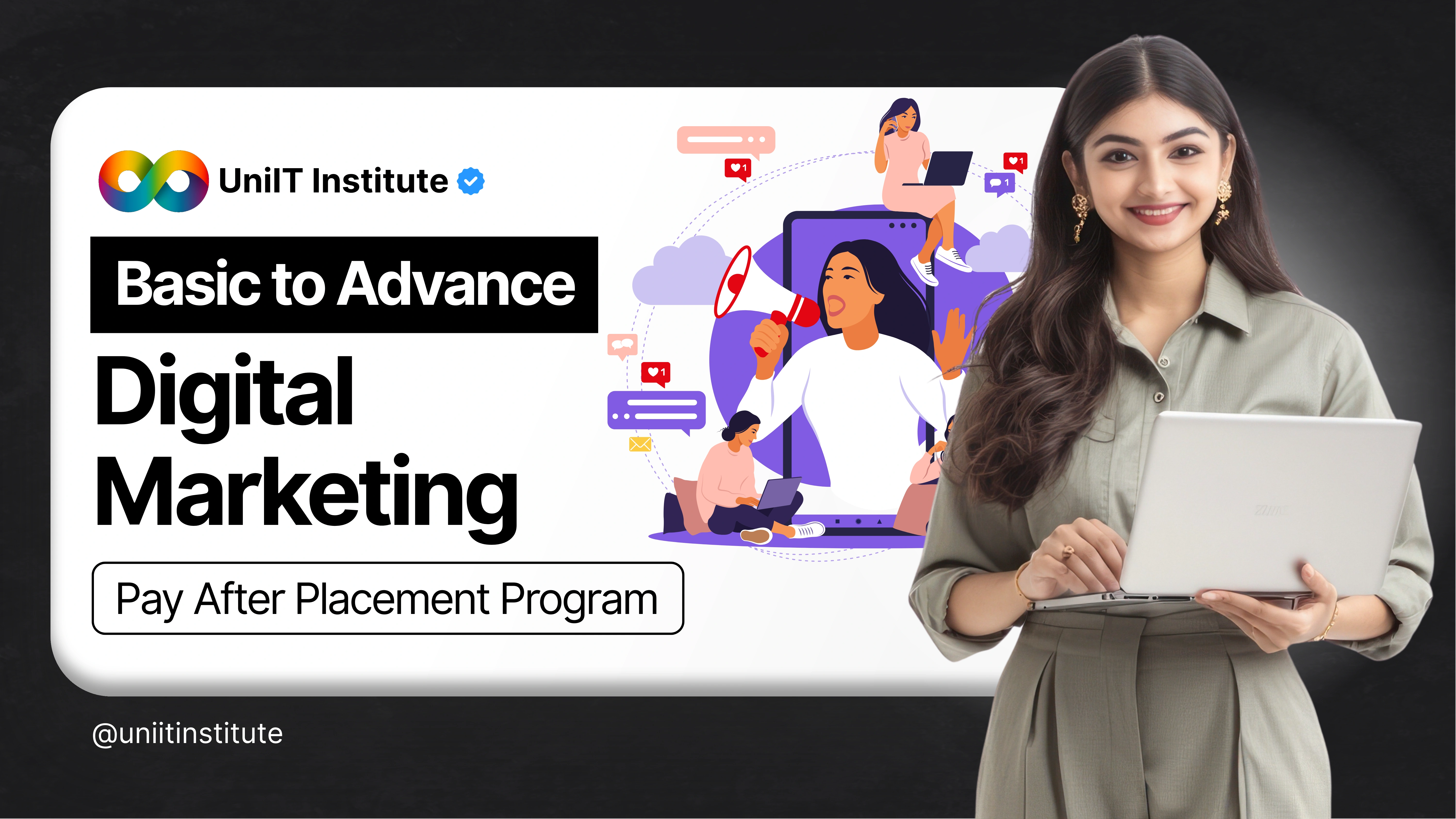Basic to Advance Digital Marketing Course | Designed By UniIT Institute